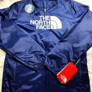 NWT Dark Blue The North face jacket size large